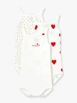 3 Bodies Bretelles PETIT BATEAU - Blanc