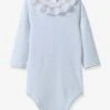 Body Bébé à Smocks - Coton Biologique CYRILLUS - Blanc