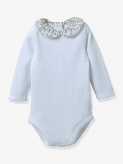 Body Liberty Aisha Coton Bio CYRILLUS - Blanc Imprimé