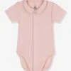 Body Manches Courtes Avec Col PETIT BATEAU - Rose 9 Body Manches Courtes Avec Col PETIT BATEAU - Rose -PETIT BATEAU Soldes Magasin body manches courtes avec col petit bateau
