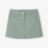 Jupe Basics Fille - Vert -PETIT BATEAU Soldes Magasin jupe basics fille