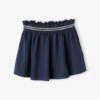 Jupe Basics Fille En Maille Milano - Encre -PETIT BATEAU Soldes Magasin jupe basics fille en maille milano