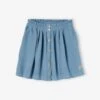 Jupe Couleur En Gaze De Coton Fille - Bleu Grisé -PETIT BATEAU Soldes Magasin jupe couleur en gaze de coton fille 12