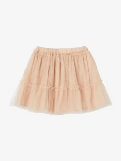 Jupon De Fête En Tulle Pailleté Fille - écru -PETIT BATEAU Soldes Magasin jupon de fete en tulle paillete fille 2
