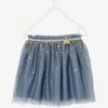 Jupon De Fête En Tulle Parsemé De Sequins Et Paillettes - Vert -PETIT BATEAU Soldes Magasin jupon de fete en tulle parseme de sequins et paillettes