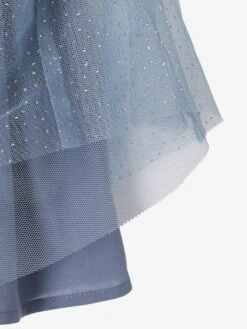Jupon De Fête En Tulle Parsemé De Sequins Et Paillettes - Bleu Canard Clair -PETIT BATEAU Soldes Magasin jupon de fete en tulle parseme de sequins et paillettes 7