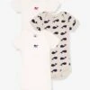 Lot 3 Bodies Manches Courtes Imprimé Baleine PETIT BATEAU - Blanc 9 Lot 3 Bodies Manches Courtes Imprimé Baleine PETIT BATEAU - Blanc -PETIT BATEAU Soldes Magasin lot 3 bodies manches courtes imprime baleine petit bateau