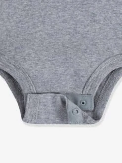 Levis Lot De 2 Bodies Bébé Batwin De Levi's® - Gris -PETIT BATEAU Soldes Magasin lot de 2 bodies bebe batwin de levis 3