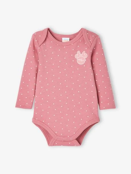 Lot De 2 Bodies Bébé Fille Disney® Minnie - Violet Moyen Uni Avec Decor 3 Lot De 2 Bodies Bébé Fille Disney® Minnie - Violet Moyen Uni Avec Decor – Image 3