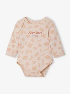 Lot De 2 Bodies "coeur" Bébé En Coton Biologique - écru -PETIT BATEAU Soldes Magasin lot de 2 bodies coeur bebe en coton biologique 2