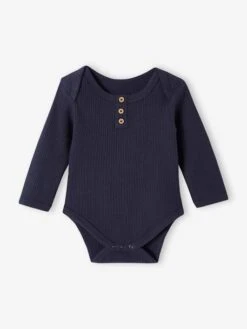 Lot De 2 Bodies Manches Longues Bébé Maille Nid D'abeille - Bleu Nuit 6 Lot De 2 Bodies Manches Longues Bébé Maille Nid D'abeille - Bleu Nuit -PETIT BATEAU Soldes Magasin lot de 2 bodies manches longues bebe maille nid dabeille 2