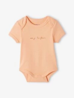 Lot De 3 Bodies évolutifs Bébé En Coton Biologique - Abricot Poudré 7 Lot De 3 Bodies évolutifs Bébé En Coton Biologique - Abricot Poudré -PETIT BATEAU Soldes Magasin lot de 3 bodies evolutifs bebe en coton biologique 7