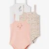 Lot De 3 Bodies Lapin Fines Bretelles Bébé Naissance - Lot Rose Grisé 9 Lot De 3 Bodies Lapin Fines Bretelles Bébé Naissance - Lot Rose Grisé -PETIT BATEAU Soldes Magasin lot de 3 bodies lapin fines bretelles bebe naissance
