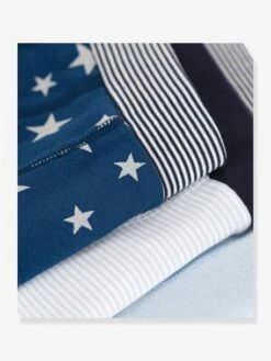 Lot De 3 Boxers étoile En Coton PETIT BATEAU - Blanc Imprimé -PETIT BATEAU Soldes Magasin lot de 3 boxers etoile en coton petit bateau 2