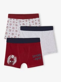 Spiderman Lot De 3 Boxers Marvel® Spider-Man - Rouge