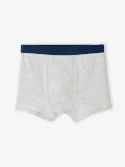 Lot De 3 Boxers Marvel® Spiderman - Bleu Marine, Gris Chiné -PETIT BATEAU Soldes Magasin lot de 3 boxers marvel spiderman 3