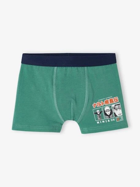 Lot De 3 Boxers Naruto Uzumaki® - Menthe 2 Lot De 3 Boxers Naruto Uzumaki® - Menthe – Image 2