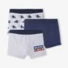Lot De 3 Boxers NASA® - Bleu Marine, Gris Chiné