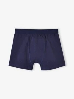 Lot De 3 Boxers Sonic® - Marine -PETIT BATEAU Soldes Magasin lot de 3 boxers sonic 3