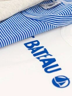 Lot De 3 Débardeurs En Coton Bio PETIT BATEAU - Blanc -PETIT BATEAU Soldes Magasin lot de 3 debardeurs en coton bio petit bateau 2