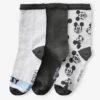 Lot De 3 Paires De Chaussettes Disney® Mickey - Orange, Gris Chiné -PETIT BATEAU Soldes Magasin lot de 3 paires de chaussettes disney mickey