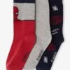 Spiderman Lot De 3 Paires De Chaussettes Marvel® Spider-Man - Rouge -PETIT BATEAU Soldes Magasin lot de 3 paires de chaussettes marvel spider man