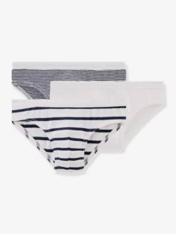 Lot De 3 Slips PETIT BATEAU - Blanc