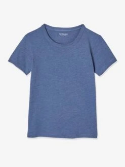 Lot De 3 T-shirts Garçon Manches Courtes BASICS - Lot Camaieu Bleu -PETIT BATEAU Soldes Magasin lot de 3 t shirts garcon manches courtes basics 2