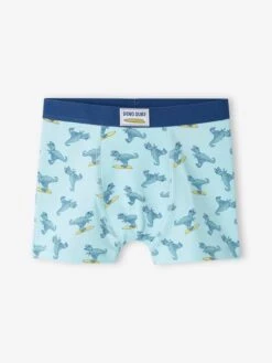 PETIT BATEAU Soldes Magasin -PETIT BATEAU Soldes Magasin lot de 4 boxers stretch dino surf garcon en coton bio 1