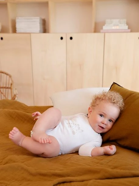 Lot De 5 Bodies « animaux » Bébé Naissance Ouverture US Manches Longues BASICS - Lot Ivoire 2 Lot De 5 Bodies « animaux » Bébé Naissance Ouverture US Manches Longues BASICS - Lot Ivoire – Image 2