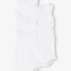 Lot De 5 Bodies Débardeur Bébé En Interlock BASICS - Lot Blanc 5 Lot De 5 Bodies Débardeur Bébé En Interlock BASICS - Lot Blanc -PETIT BATEAU Soldes Magasin lot de 5 bodies debardeur bebe en interlock basics