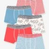 Lot De 5 Boxers Tracteur En Coton Petit Garçon PETIT BATEAU - Multicolore -PETIT BATEAU Soldes Magasin lot de 5 boxers tracteur en coton petit garcon petit bateau