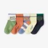 Lot De 5 Paires De Chaussettes Garçon - Bleu Nuit -PETIT BATEAU Soldes Magasin lot de 5 paires de chaussettes garcon 2