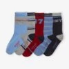 Lot De 5 Paires De Chaussettes Garçon BASICS - Lot Sauge -PETIT BATEAU Soldes Magasin lot de 5 paires de chaussettes garcon basics 2