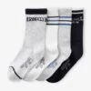 Lot De 5 Paires De Chaussettes Sport Garçon - Gris -PETIT BATEAU Soldes Magasin lot de 5 paires de chaussettes sport garcon