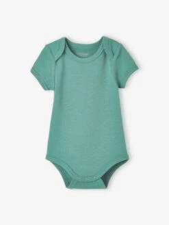 Lot De 7 Bodies Manches Courtes Ouverture US Bébé BASICS - Lot Bleu -PETIT BATEAU Soldes Magasin lot de 7 bodies manches courtes ouverture us bebe basics 2