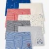 Lot De 7 Boxers Stretch Ours Garçon En Coton Bio - Bleu Roi -PETIT BATEAU Soldes Magasin lot de 7 boxers stretch ours garcon en coton bio